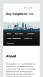 Mobile Screenshot of kaysarginsoninc.com